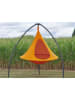 Vivereeurope Hängesessel ''Cacoon'' in Orange - (H)150 x Ø 150 cm