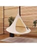 Vivereeurope Hängesessel ''Cacoon'' in Creme - (H)150 x Ø 150 cm