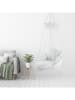Vivereeurope Hängesessel in Weiß - (H)152 x Ø 80 cm