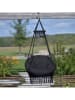Vivereeurope Hängesessel in Schwarz - (H)152 x Ø 80 cm