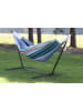 Vivereeurope Hängematte mit Gestell in Anthrazit/ Bunt - (B)250 x (H)104 x (T)109 cm