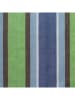 Vivereeurope Hangmat met frame antraciet/blauw/groen - (B)250 x (H)104 x (D)109 cm