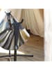 Vivereeurope Hangmat met frame antraciet/beige/grijs - (B)250 x (H)104 x (D)109 cm