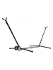 Vivereeurope Hängemattengestell-Rollen in Schwarz - (B)15 x (H)24 x (T)18 cm