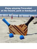 Vivereeurope Zestaw rakietek "Beach Stripes" do frescobola - 3+