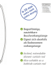 Wenko Duschvorhangstange in Silber - (L)110 cm 
