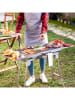 InnovaGoods Zusammenklappbarer Holzkohlegrill - (B)61 x (H)73 x (T)33 cm