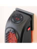 InnovaGoods Draagbare mini-verwarming zwart - (B)8,5 x (H)16 x (D)12,5 cm