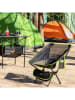 InnovaGoods Faltbarer Campingstuhl in Schwarz - (B)58 x (H)64 x (T)52,5 cm