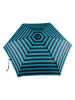Biggdesign Parasol "Moods up" w kolorze czarno-turkusowym