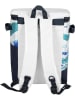 Anemoss Kühlrucksack ''Waves'' in Weiß/ Blau - 25 l