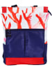 Anemoss Laptoprugzak ''Coral'' donkerblauw/rood - (B)30,5 x (H)40,6 x (D)12,7 cm