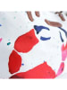 Anemoss Torba plażowa "Crab" w kolorze biało-czerwono-niebieskim - 27,9 x 50,8 cm