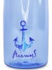 Anemoss Drinkfles ''Anchor'' blauw - 600 ml