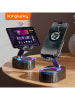 Kinglucky Smartphone-Halter mit Lautsprecher in Schwarz