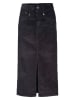 Herrlicher Corduroy rok zwart