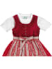 Isartrachten Dirndl in Rot