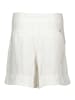 Herrlicher Linnen short "Nikole" wit