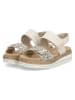 remonte Leder-Keilsandaletten in Beige