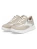 remonte Sneakers in Beige/ Gold