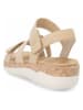 remonte Keilsandaletten in Beige