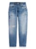 Scotch & Soda Spijkerbroek - boyfriend fit - blauw