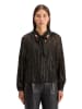 Scotch & Soda Bluse in Schwarz/ Gelb
