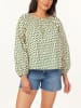 Scotch & Soda Blouse beige/groen