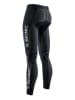 X-Bionic Laufleggings in Schwarz