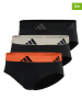 adidas 3-delige set: slips zwart