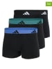 adidas Bokserki (3 pary) w kolorze czarnym