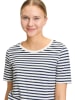 BETTY & CO Shirt wit/donkerblauw