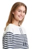 BETTY & CO Bluza w kolorze biało-granatowym