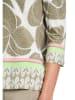 Betty Barclay Longsleeve kaki/wit