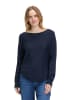 BETTY & CO Sweter w kolorze granatowym