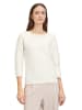 BETTY & CO Sweter w kolorze kremowym