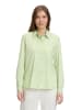 Betty Barclay Bluse in Grün/ Weiß