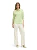 Betty Barclay Bluse in Grün/ Weiß