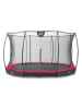 EXIT Trampolin "Silhouette Ground" in Pink - Ø 366 cm - ab 3 Jahren