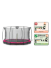 EXIT Trampolin "Silhouette Ground" in Pink - Ø 366 cm - ab 3 Jahren
