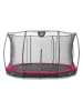 EXIT Trampoline "Silhouette Ground" roze - Ø 427 cm - vanaf 3 jaar
