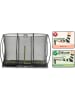 EXIT Trampolin "Silhouette Ground" in Schwarz - (B)305 x (H)214 cm - ab 3 Jahren