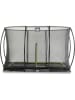EXIT Trampoline "Silhouette Ground" zwart - (B)244 x (H)203 cm - vanaf 3 jaar