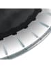 EXIT Bodentrampolin "Silhouette sports" in Schwarz - Ø183 cm - ab 14 Jahren