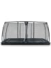 EXIT Trampolin "Dynamic Groundlevel" in Schwarz - (B)458 x (H)275 cm - ab 3 Jahren
