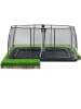 EXIT Trampoline "Dynamic Groundlevel" zwart - (B)458 x (H)275 cm - vanaf 3 jaar