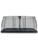 EXIT Trampolin "Dynamic Groundlevel" in Schwarz - (B)519 x (H)305  cm - ab 3 Jahren