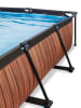 EXIT Pool mit Schutzabdeckung - ab 6 Jahren - (L)300 x (B)200 x (H)65 x (T)65 cm