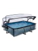 EXIT Pool mit Schutzabdeckung - ab 6 Jahren - (L)300 x (B)200 x (H)65 x (T)65 cm