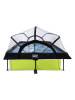 EXIT Pool mit Schutzabdeckung - ab 6 Jahren - (L)300 x (B)200 x (H)65 x (T)65 cm